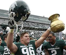 Old Brass Spittoon - Michigan State